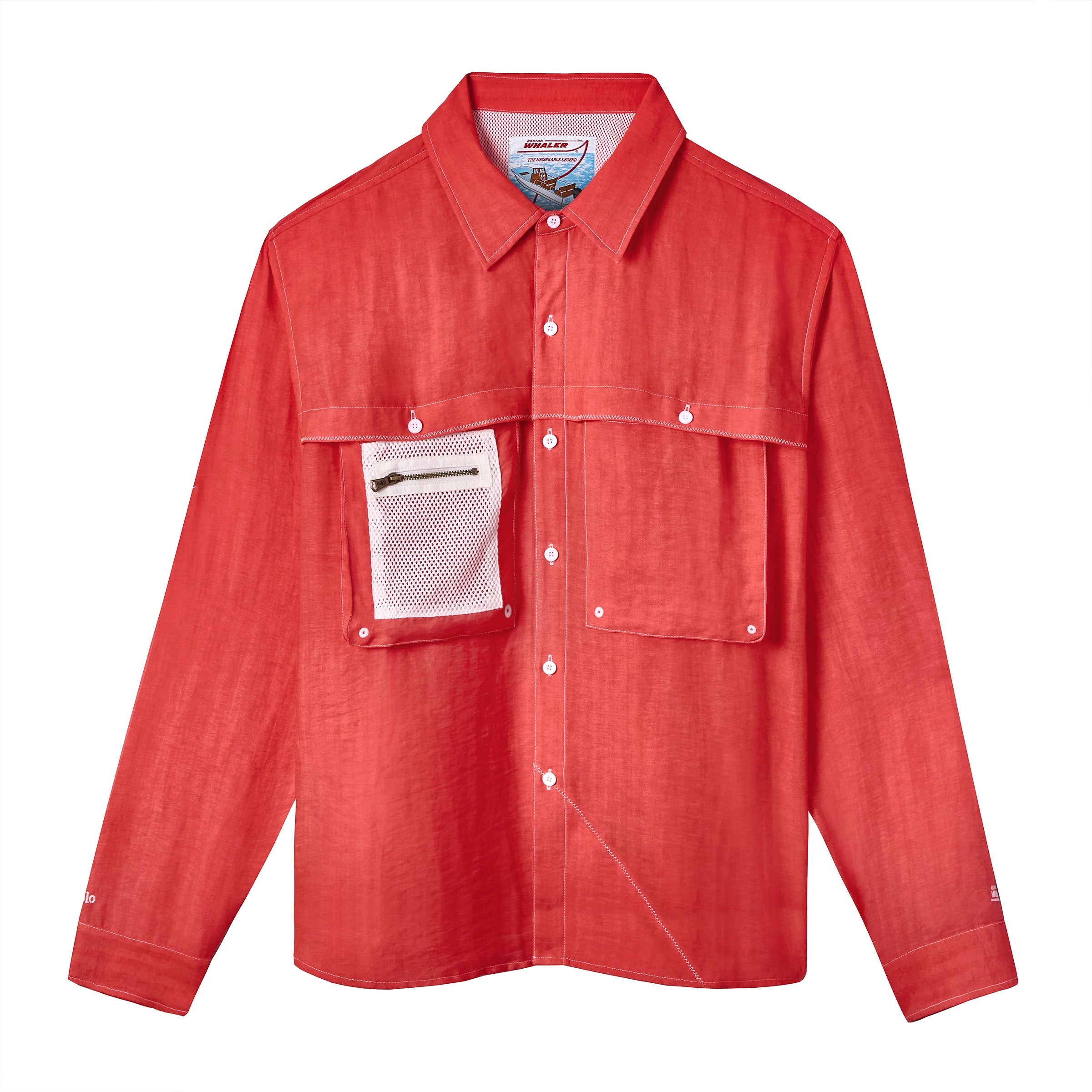 fishing dress shirt Whitewater Rapids Long Sleeve Fishing Plaid Shirt