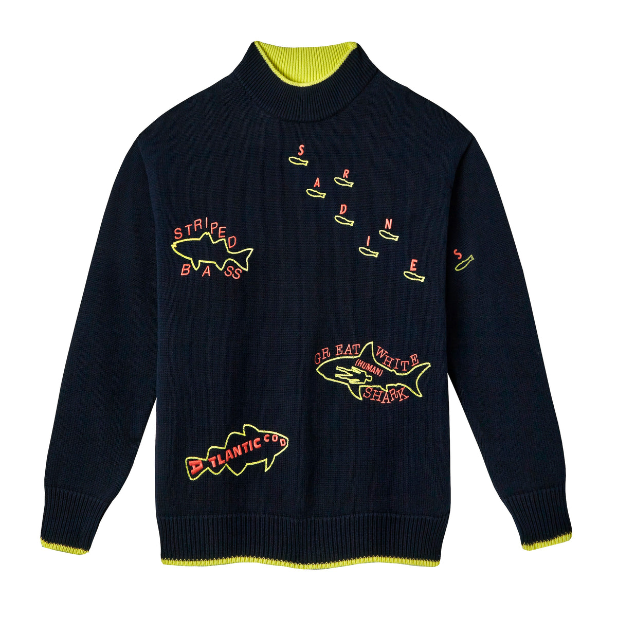 Fishes of the North Atlantic' Sweater – Tombolo Company