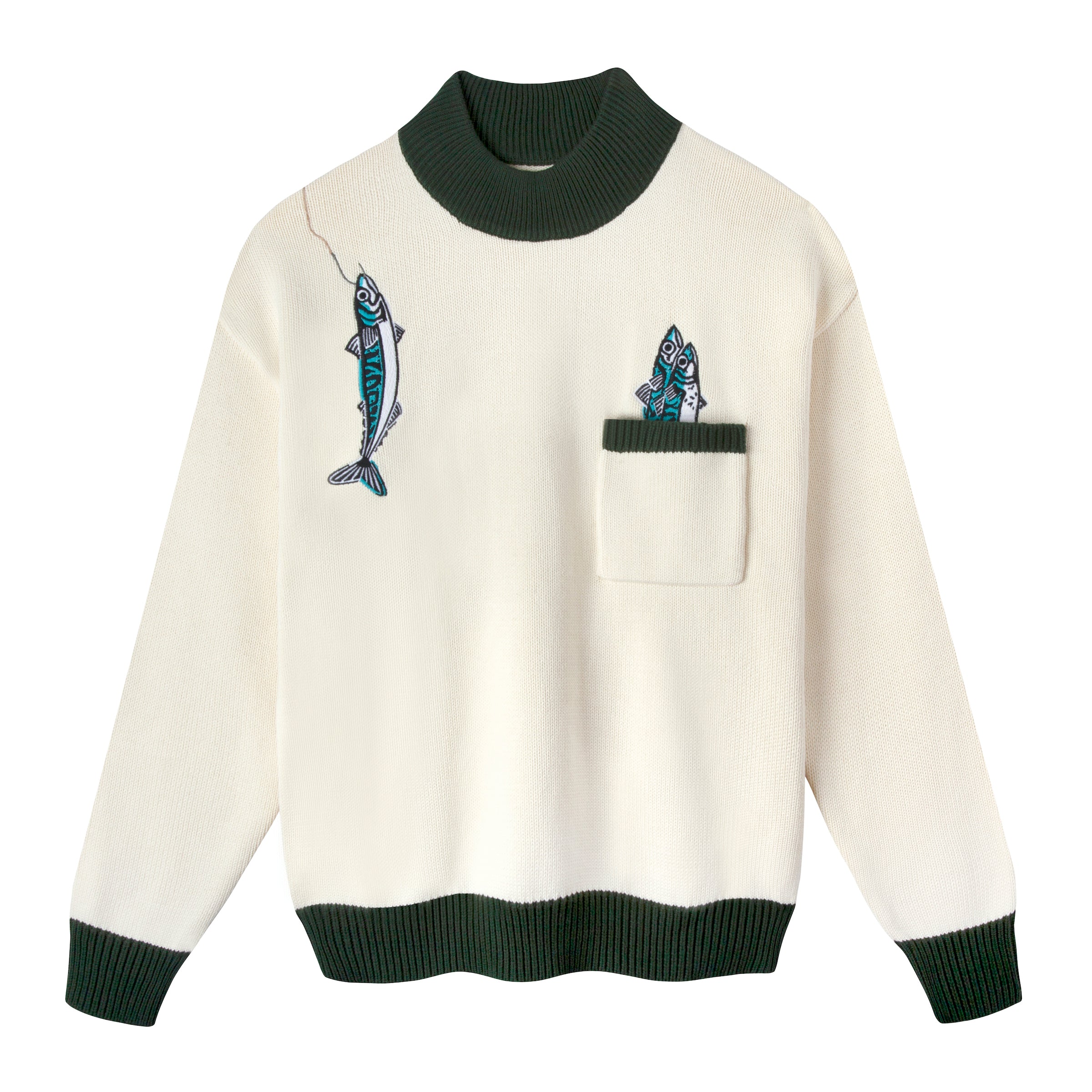 seya.　ANGLER PULL-OVER/LOOPTWILL　1 SkillBridge Lightweight quarter-zip pullover
