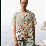 Male model wearing full Le Sirenuse by Lucio Liguori set