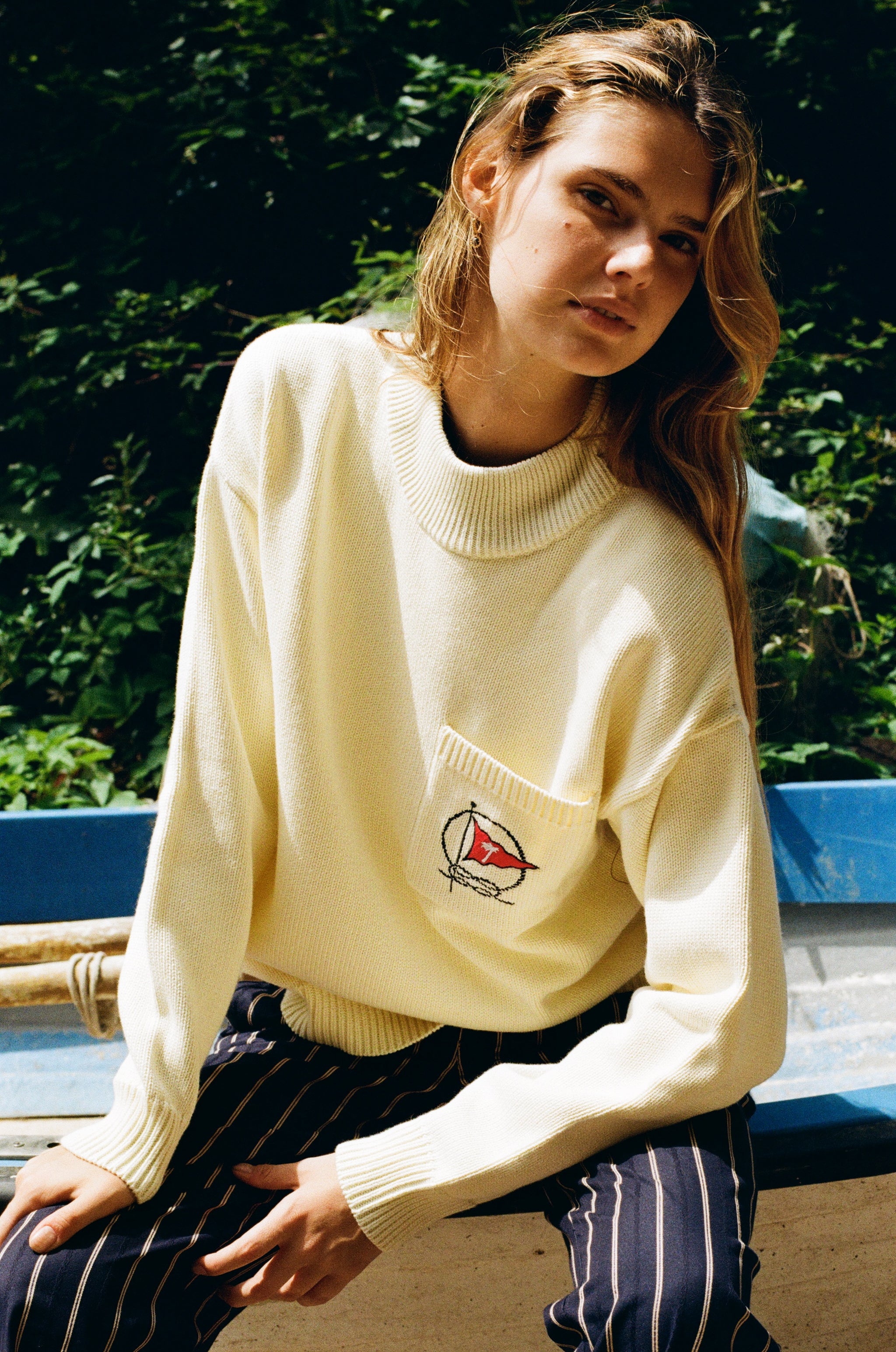 Mariner Sweater (Beige) – Tombolo Company