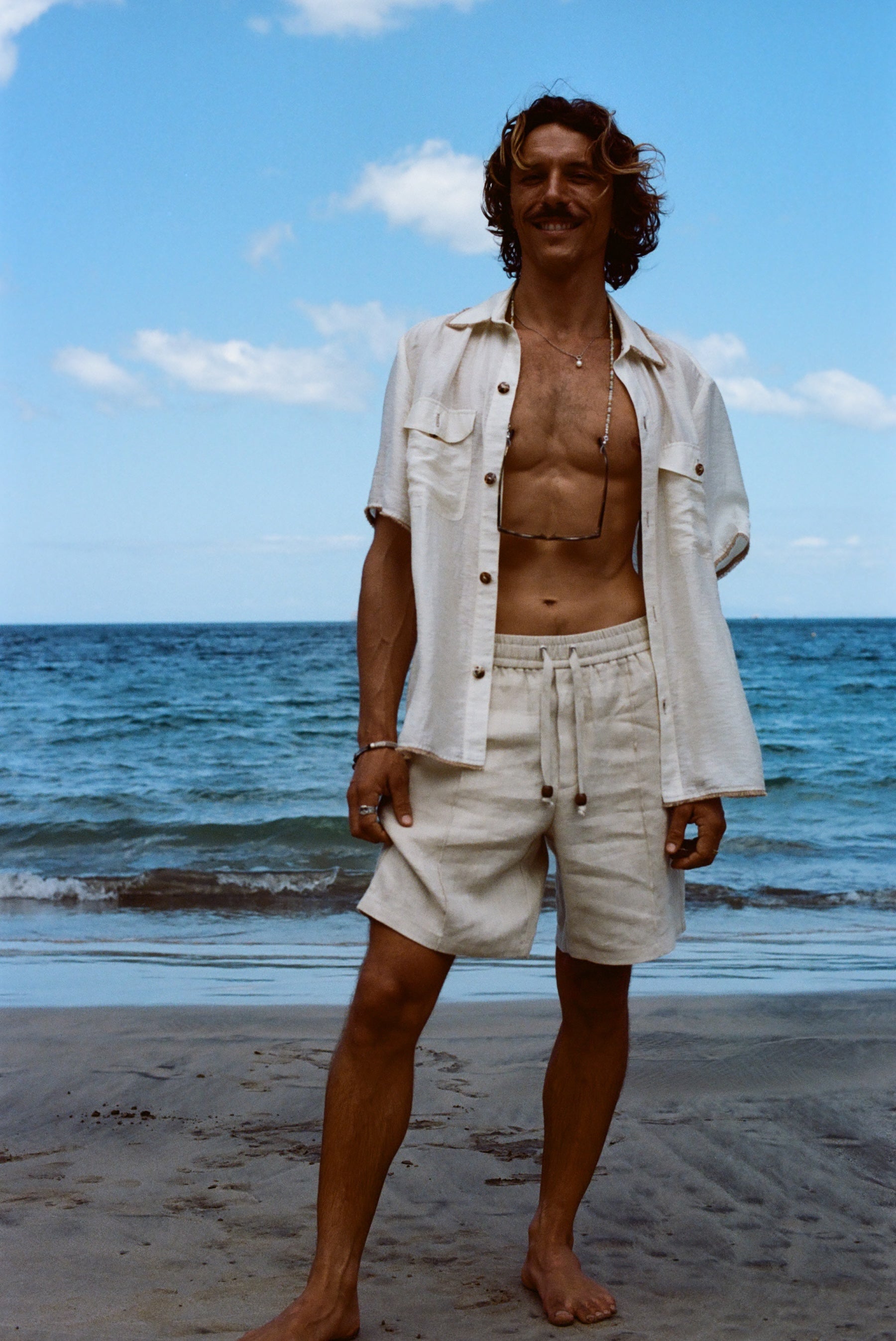 Easy-Going Shorts (Sand Linen) – Tombolo Company