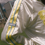 Close-up on the Tombolo patch on the FIFA Souvenir Jacket.