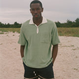 Raglan Terry Polo (Green)