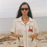 'Just a Pinch' Cabana ~ Relaxed Crop Cut