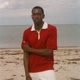 Raglan Terry Polo (Red)