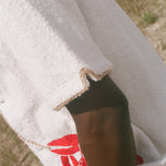 Close-up of the sleeve detail.