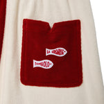 Close up of back Le Sirenuse and Tombolo patches. 
