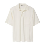 Raglan Mesh Polo (White)