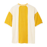 Yellow and white shirt 