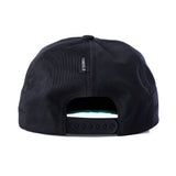Back of hat with adjusting snap 