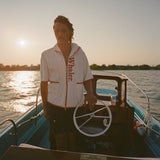 'Boston Whaler' Beach Towel Top