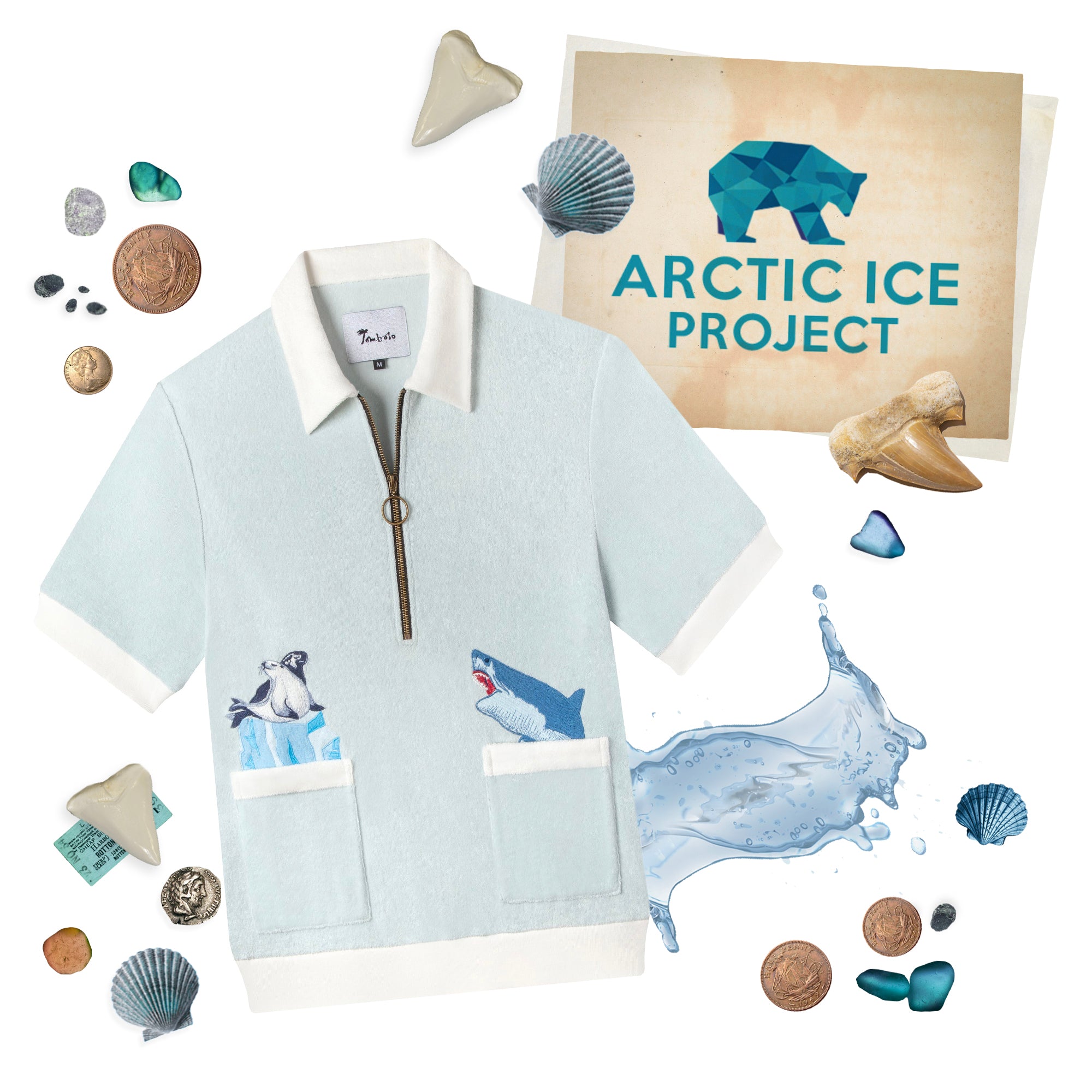 Tombolo Arctic Ice project showing Tombolo Menage a Gnaw Cabana