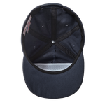 Interior-facing product image of the 'Boston Whaler' 5-Panel Souvenir Cap.