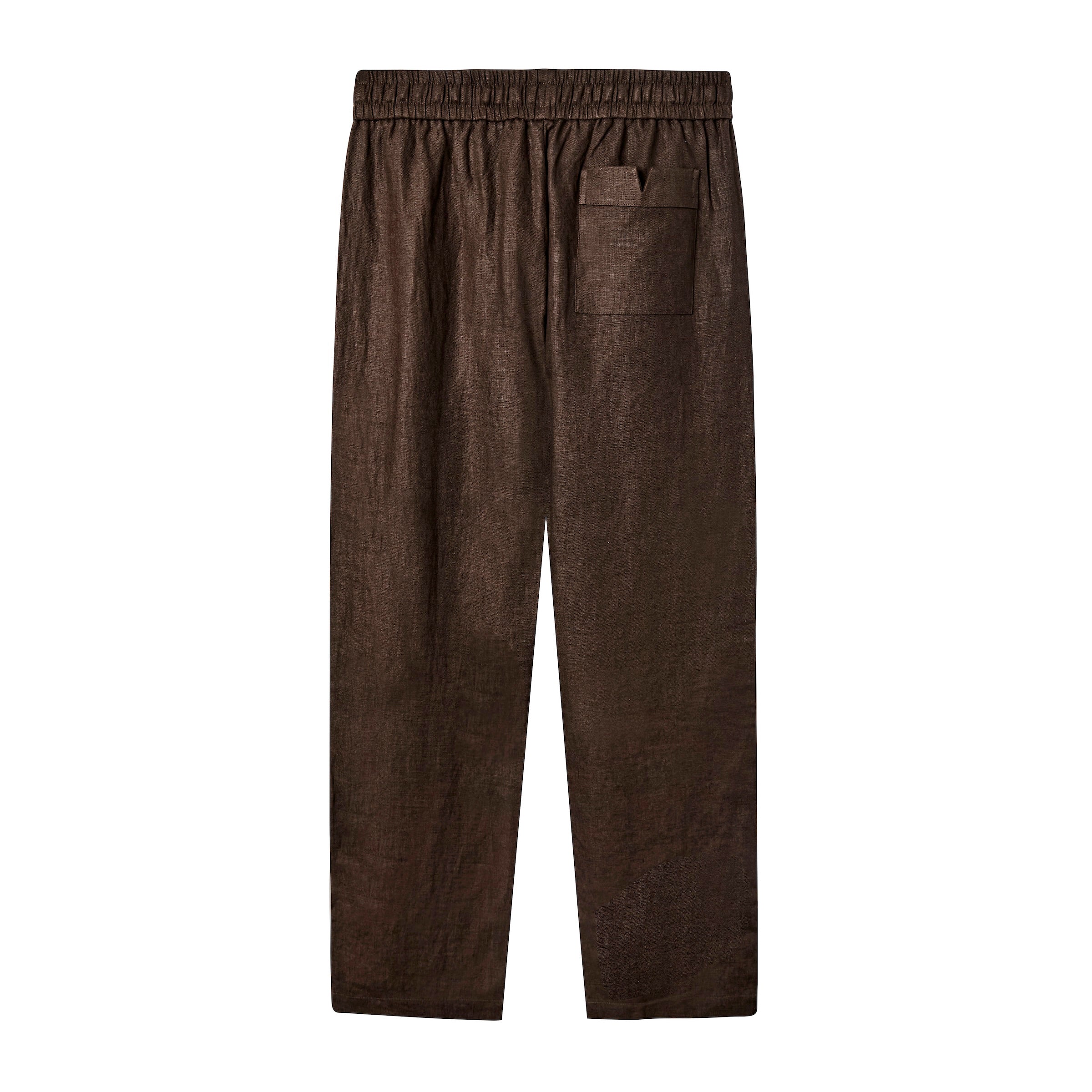 Easy-Going Pants (Brown Linen)