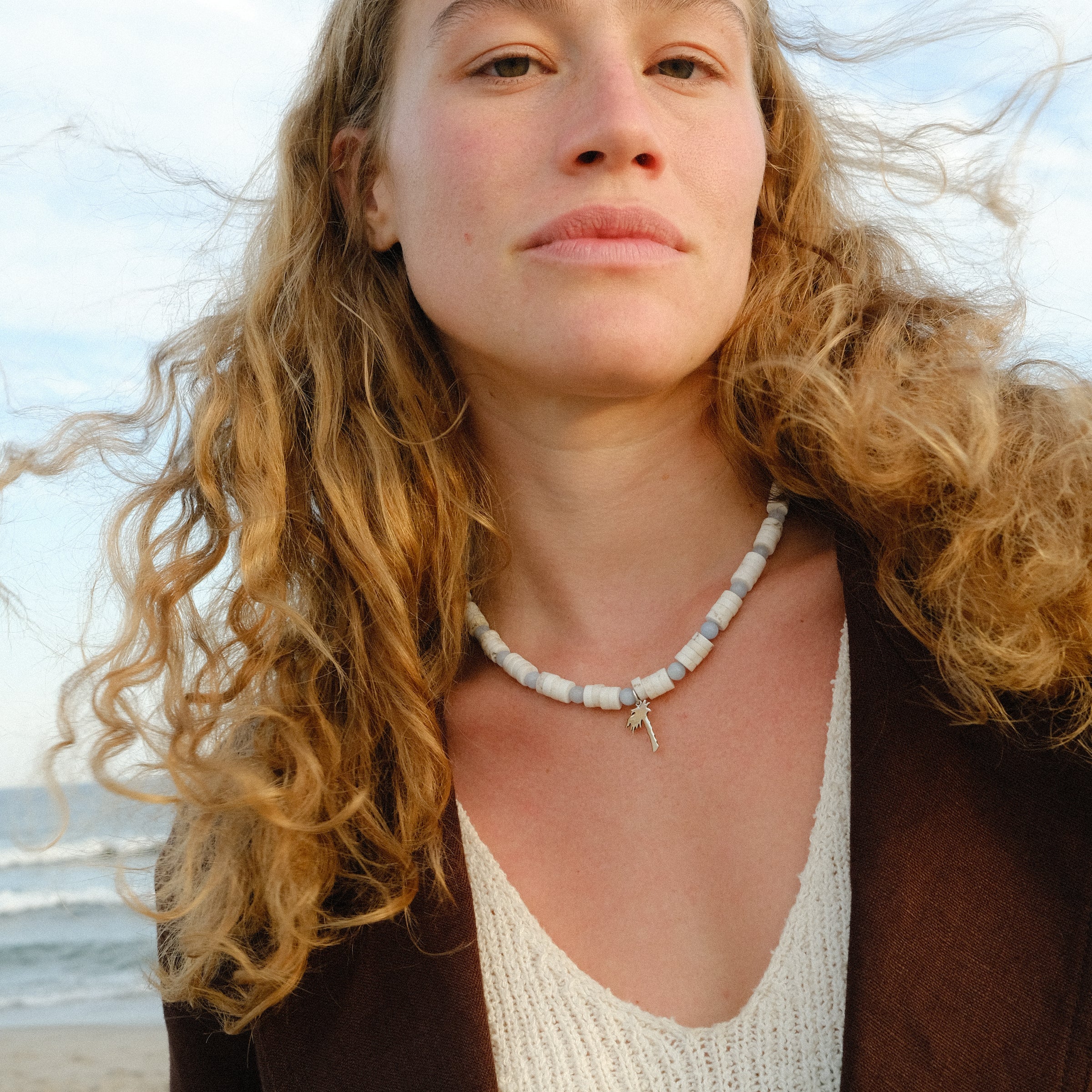 Odissea x Tombolo Necklace (Aquamarine)