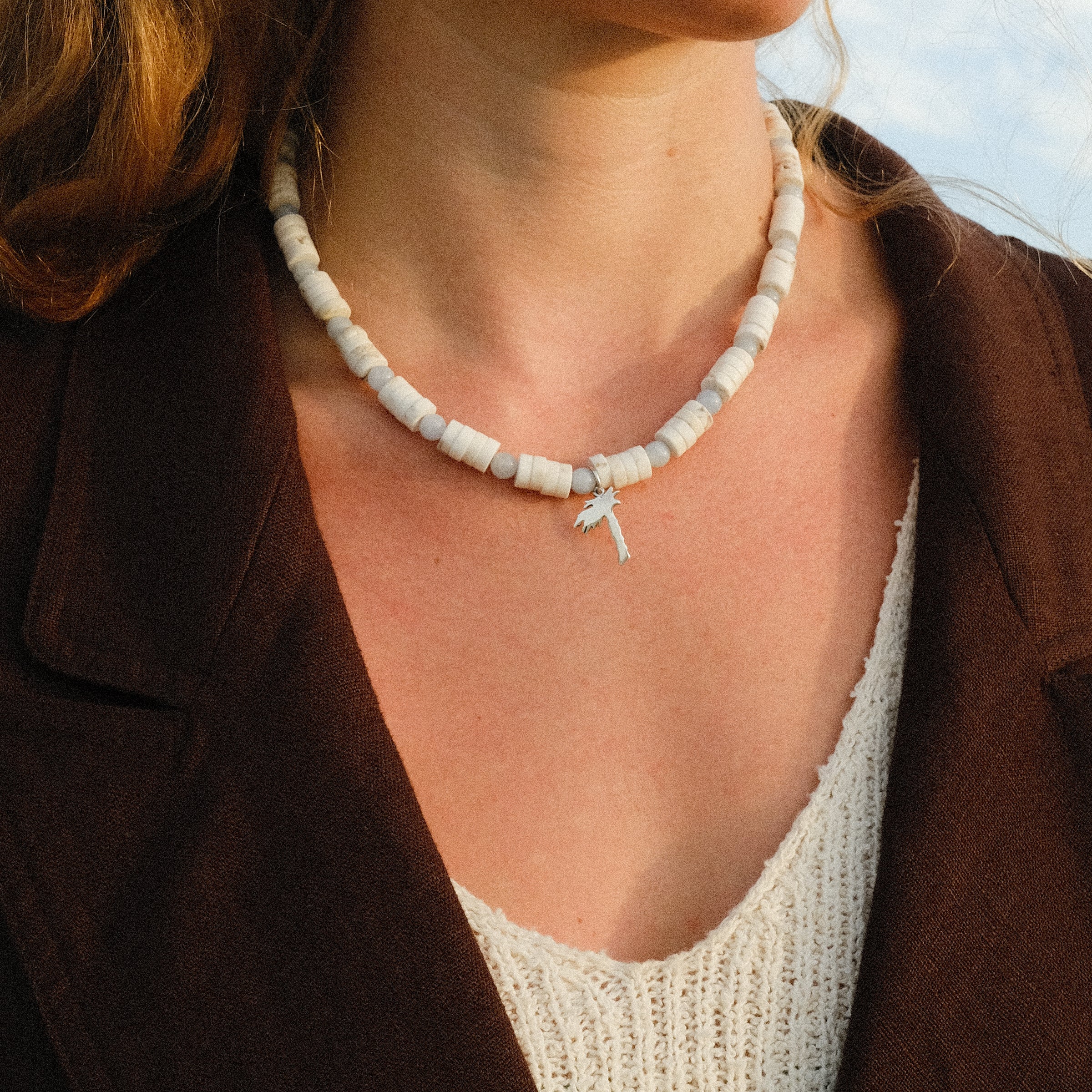 Odissea x Tombolo Necklace (Aquamarine)
