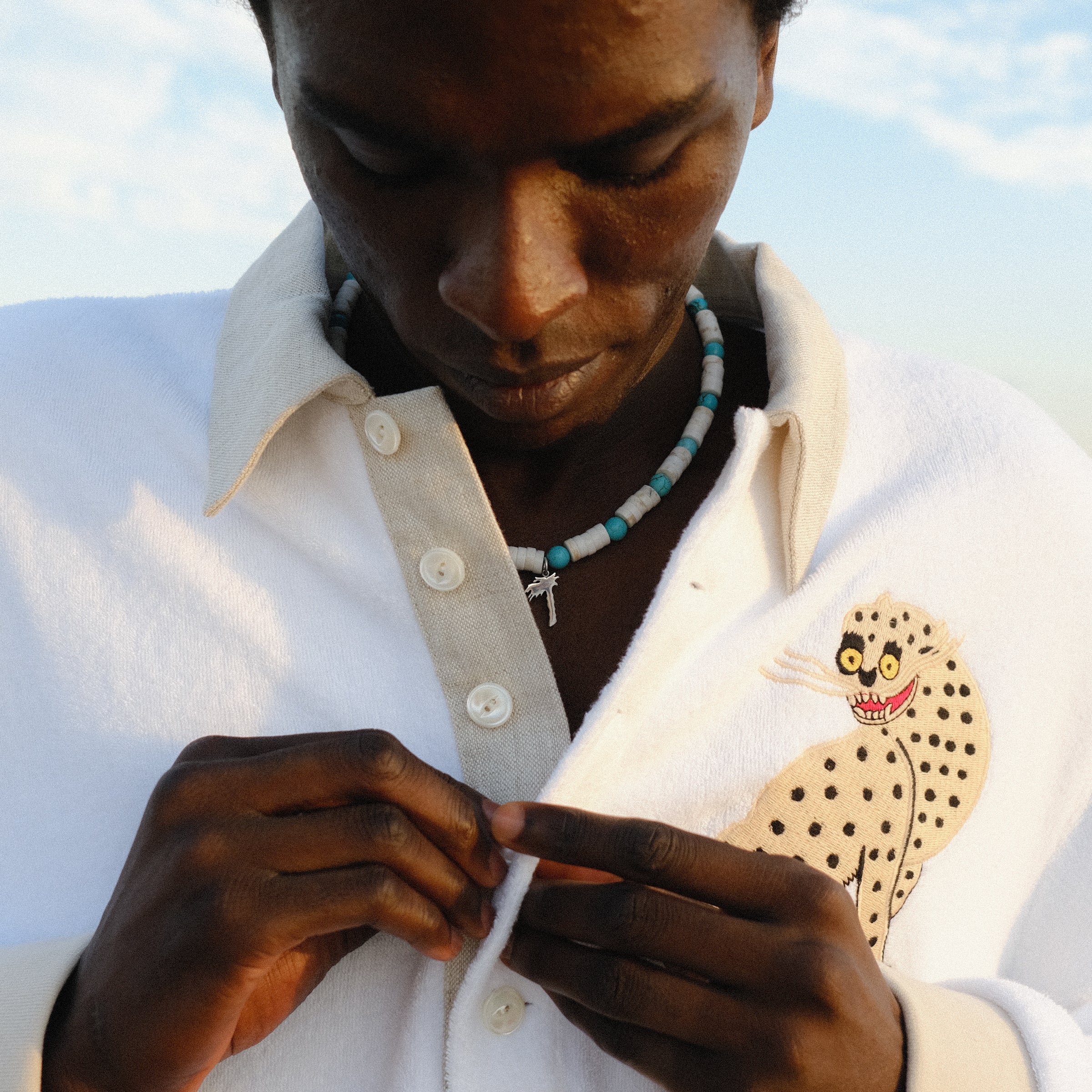 Odissea x Tombolo Necklace (Turquoise)