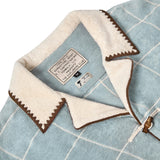 Close up of 'The Explorers Club' Expedition Cabana's interior label. 