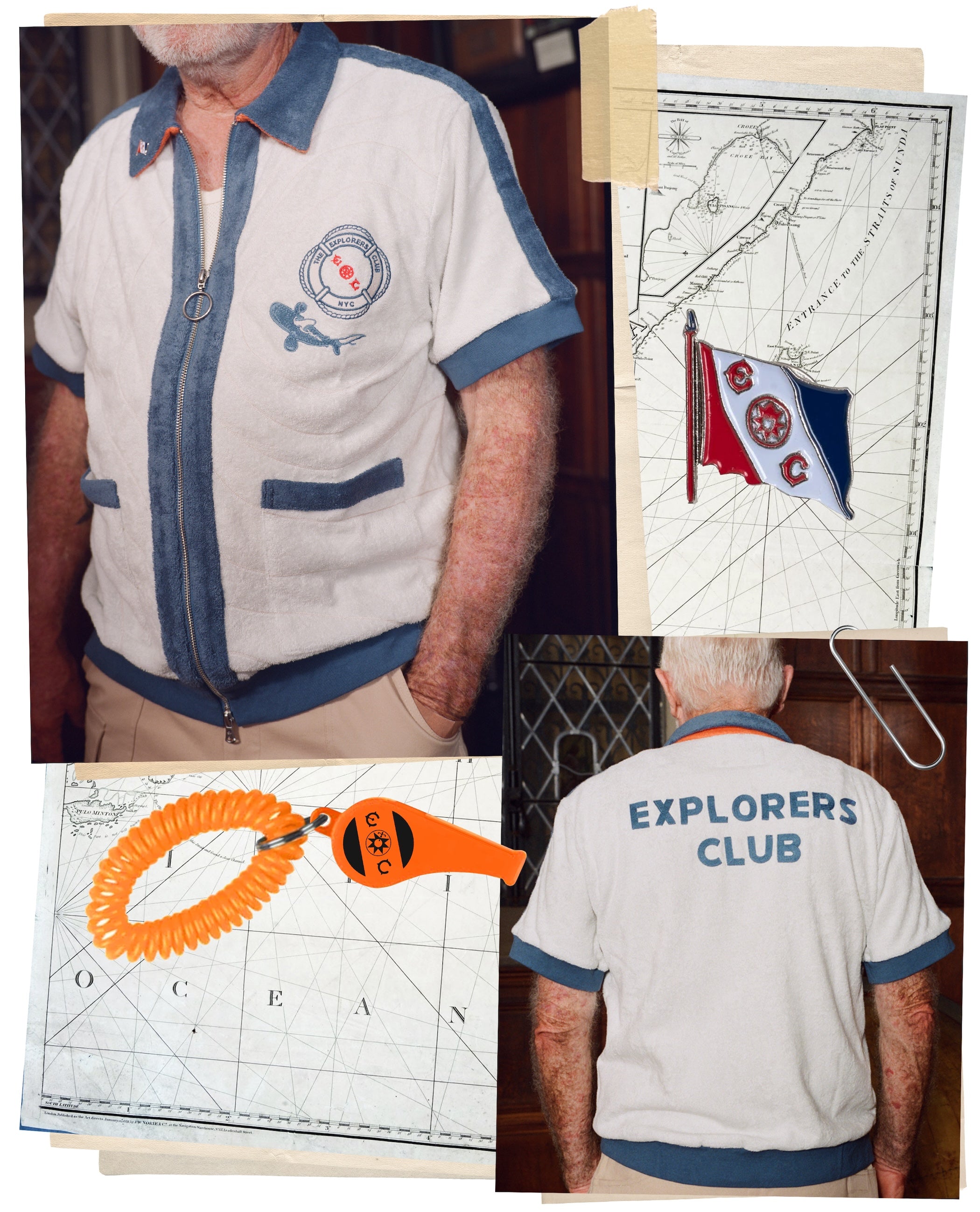 Collage of the EC Chum Cabana.