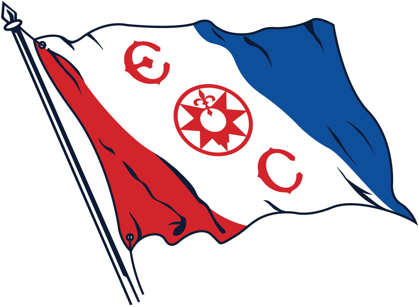 Explorer's Club flag.