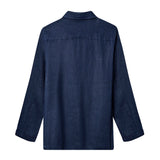 Easy-Going Jacket (Navy Linen)
