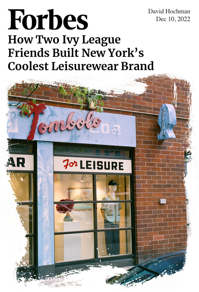 Forbes How Two Ivy League Friends Built New York's Coolest Leisurewear Brand