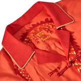 Interior shirt label displaying Jiannan wu x Tombolo