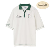 Customizable Raglan Terry Polo (Golf)