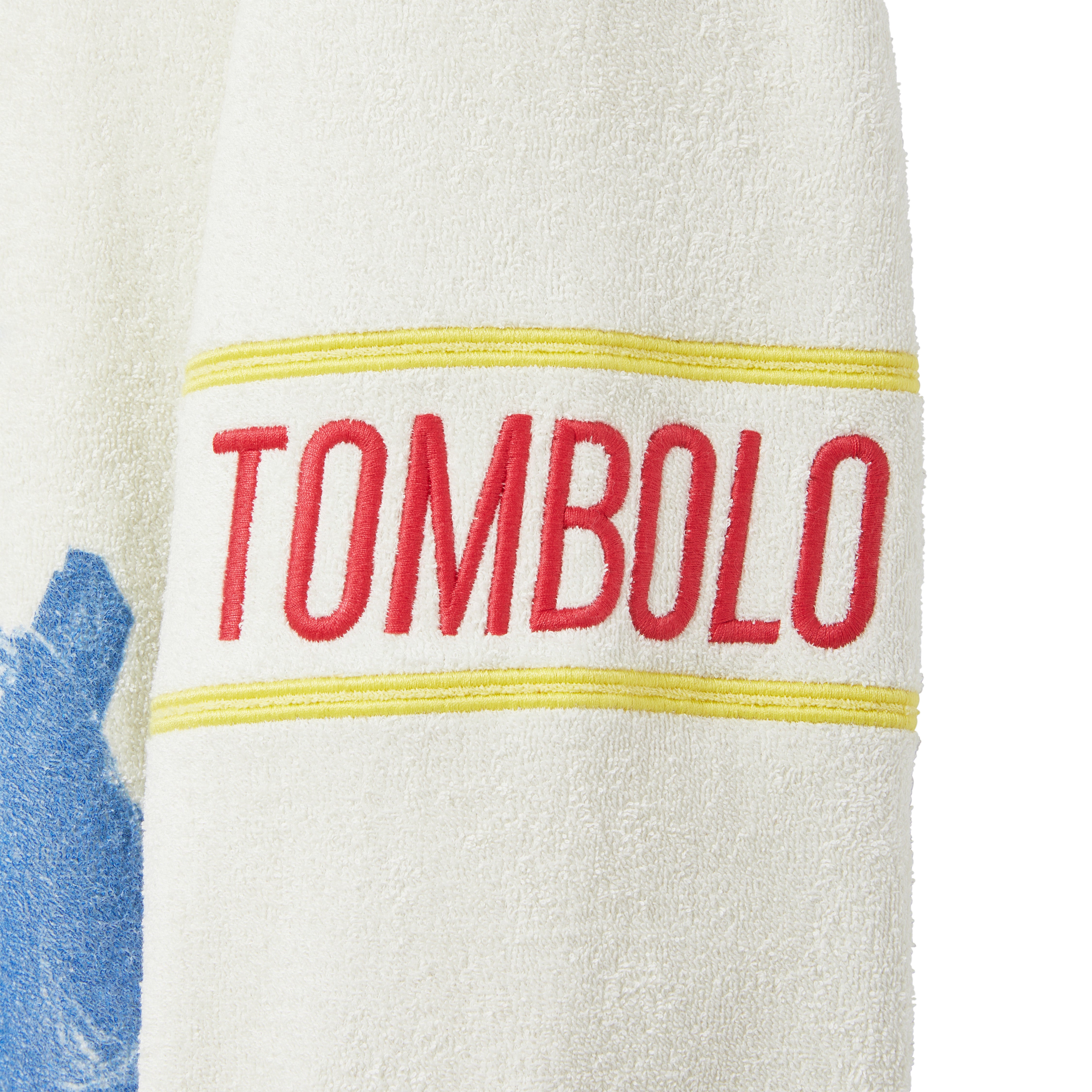'Tombolo' patch at the sleeve.