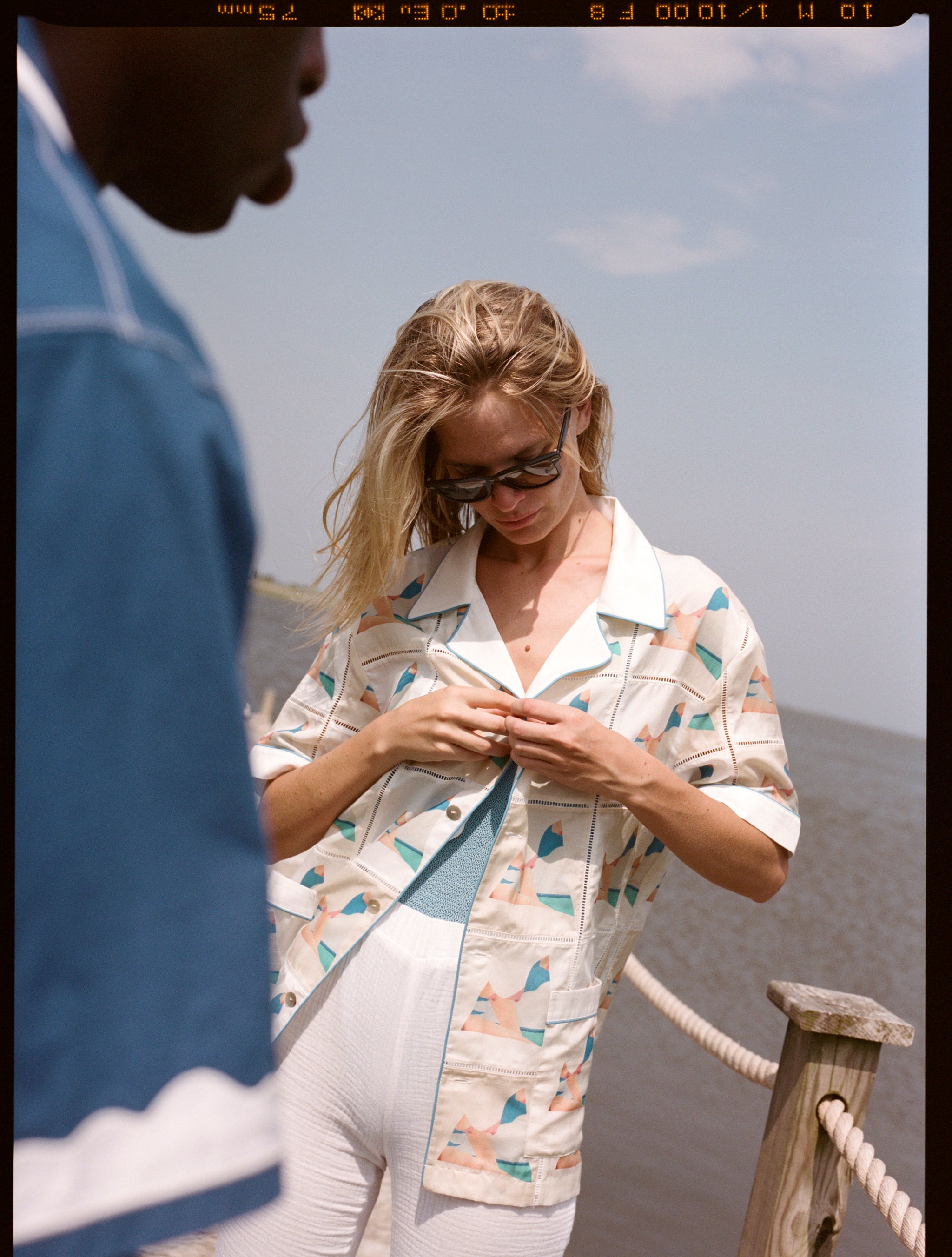 Tom Wesselmann - Seascape Drop-Out' Patchwork (Silk & Cotton Twill