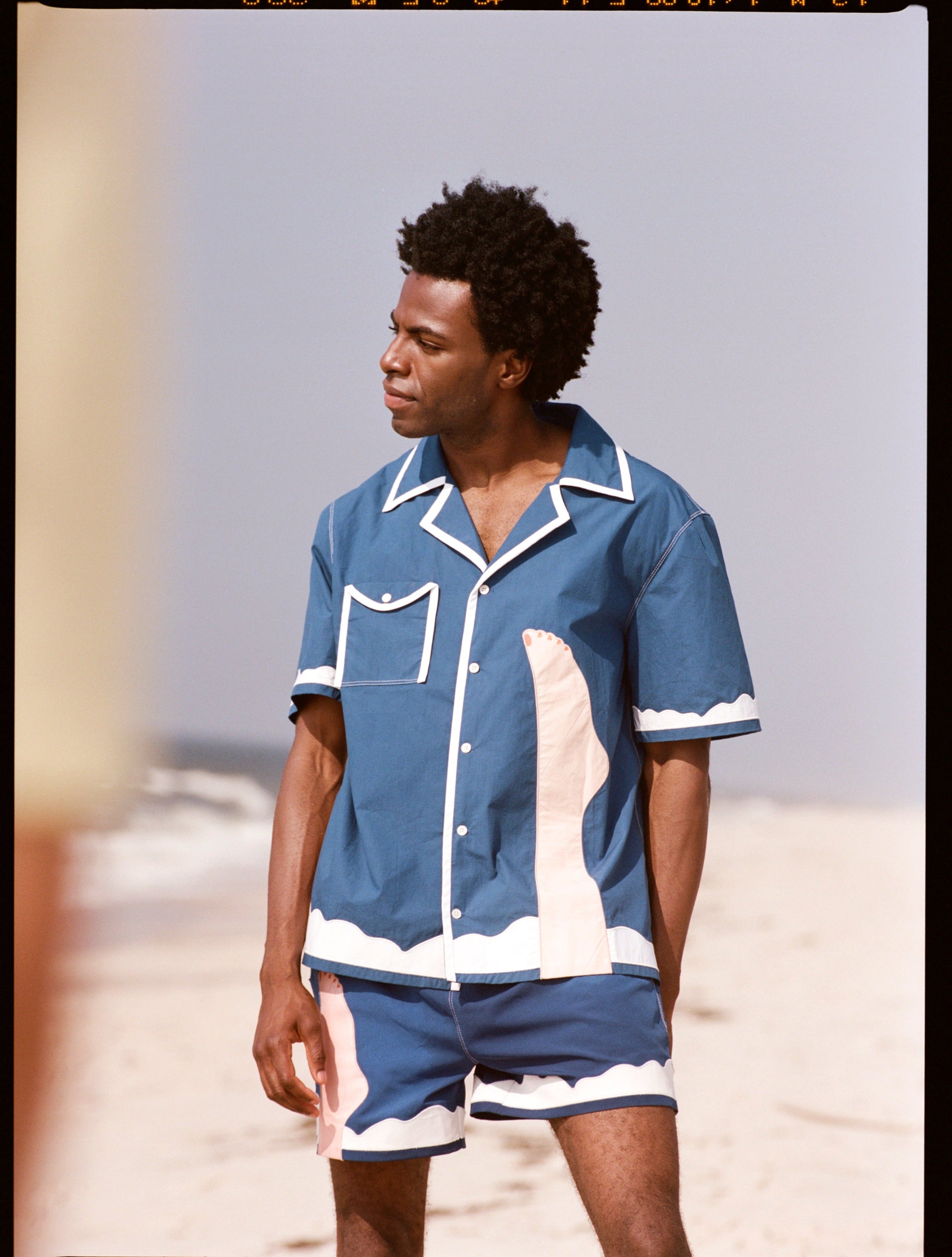 Man wearing wesselman matching set