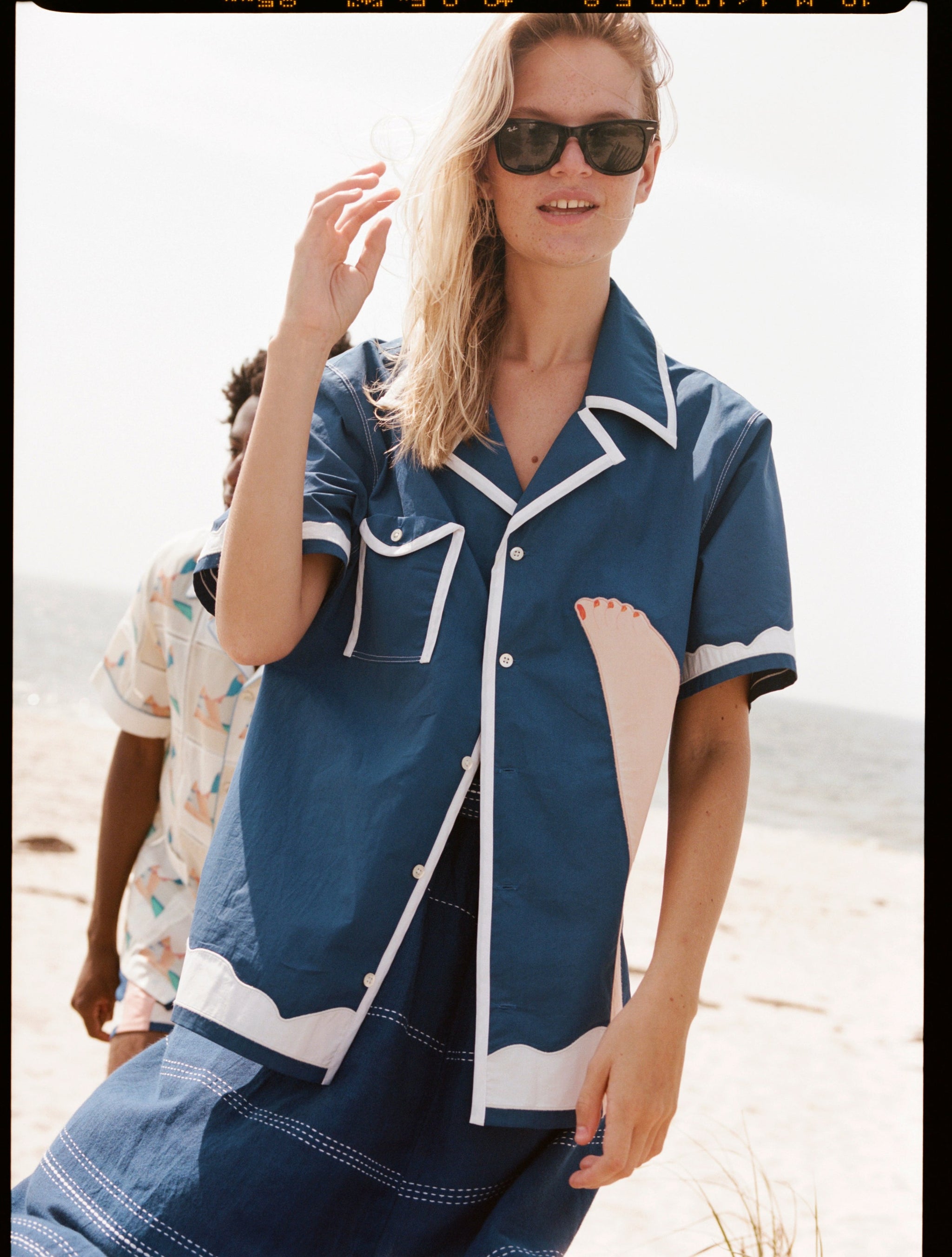 Tom Wesselmann - Seascape #2' Camp Collar – Tombolo Company