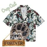 Lurking Jaguar ~ Crop Cut (White)