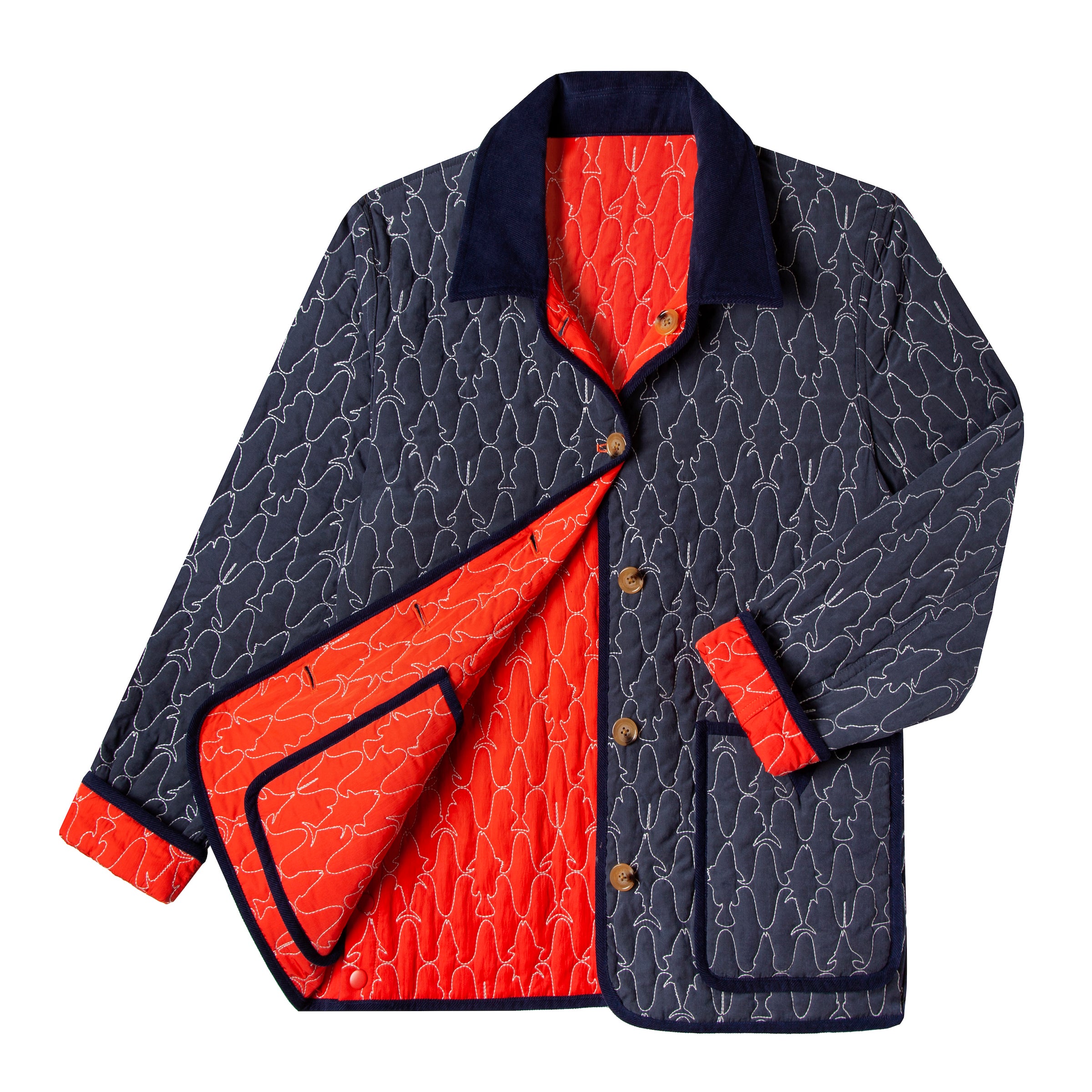 Unbuttoned Quilter Jacket