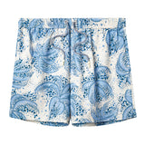 Palm Fronds Swim Trunks (Blue)
