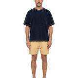 Raglan Terry Tee (Navy)