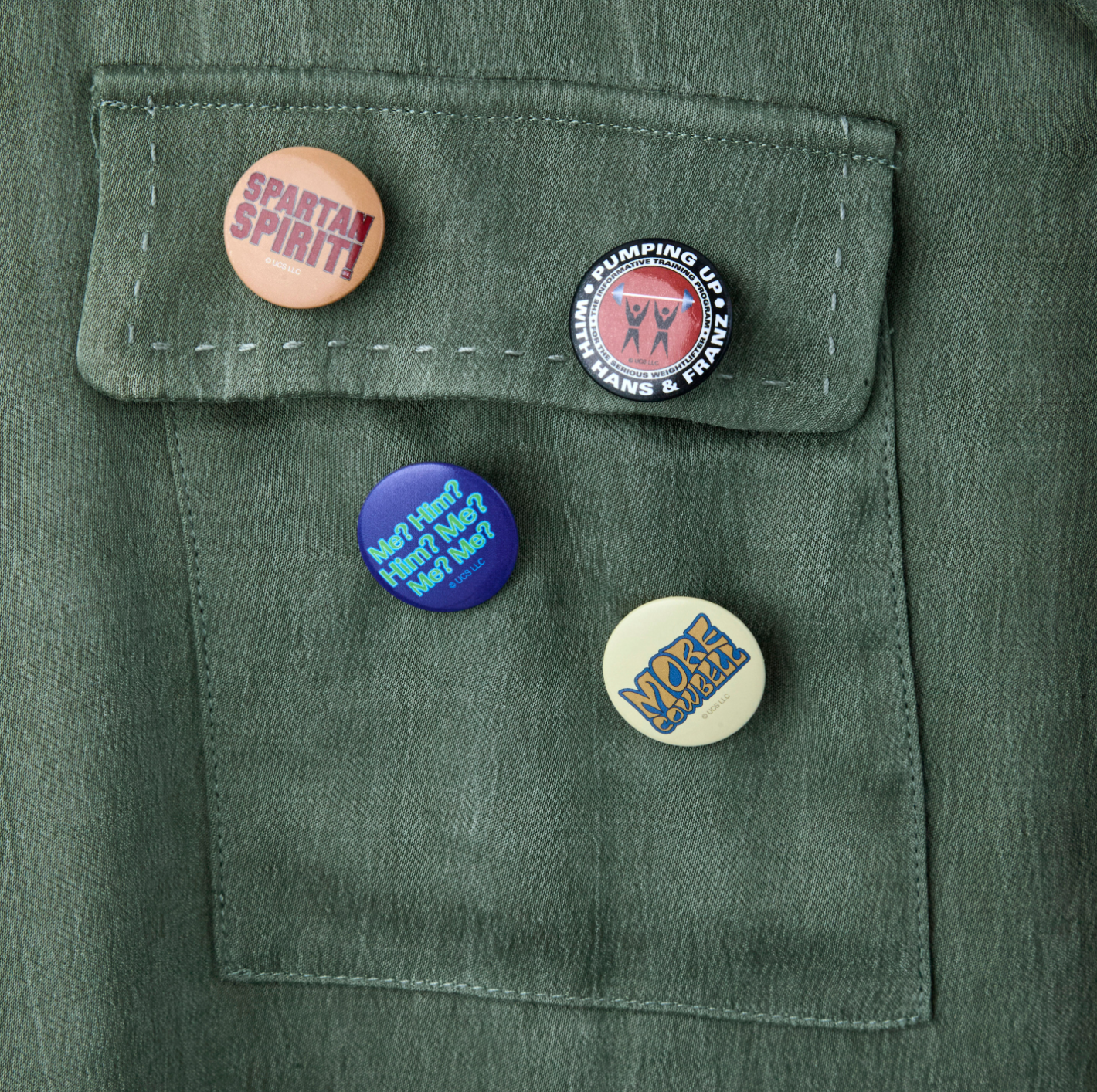 Close up on SNL pins. 