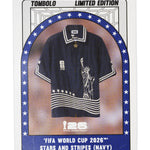 Baseball card design featuring Fifa World Cup Stars and Stripes design. 