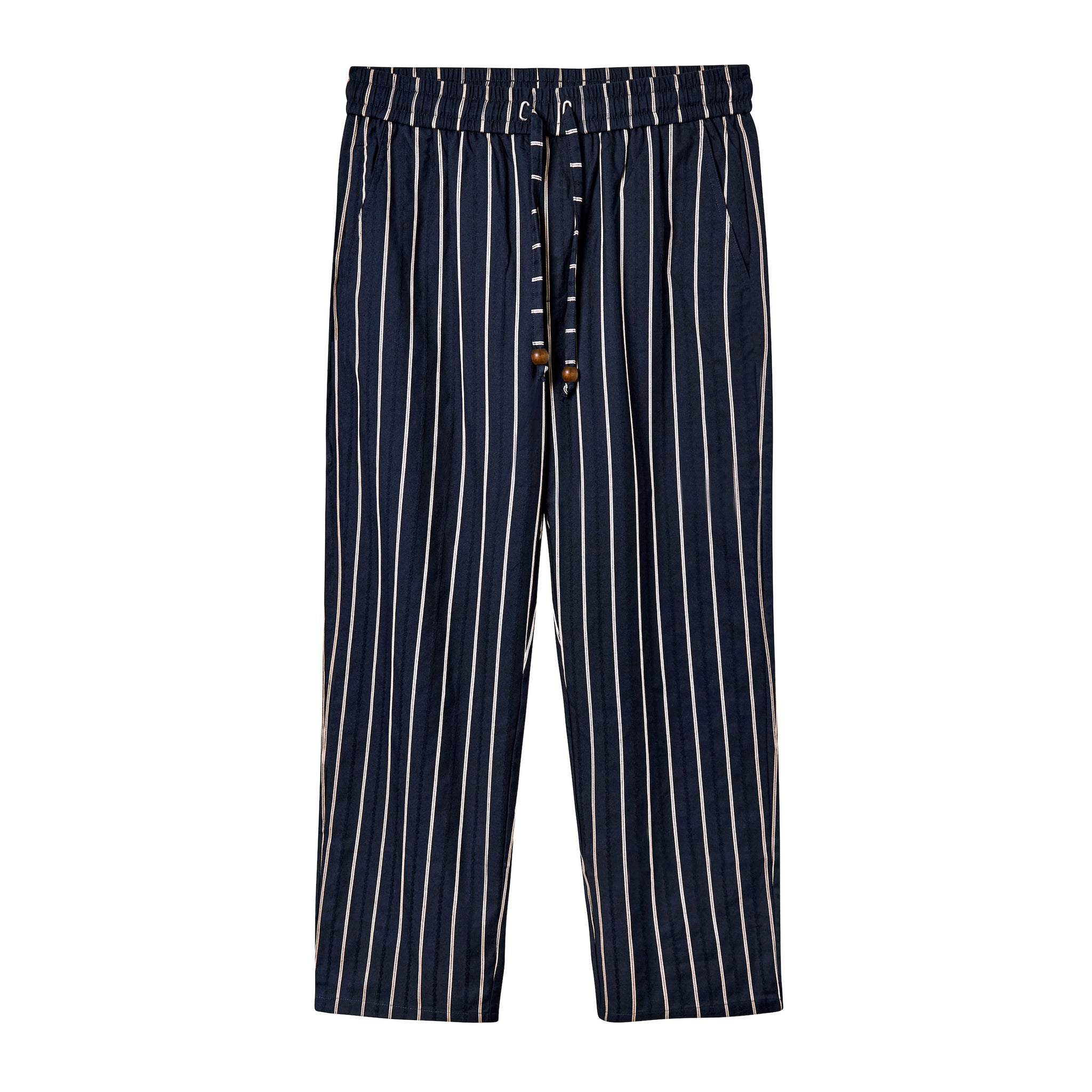 Easy-Going Pants (Navy Jacquard Stripe) – Tombolo Company