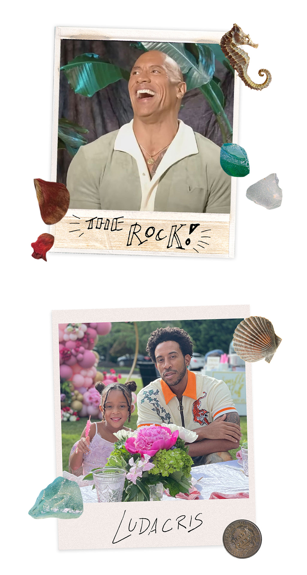 The Rock and Ludacris in Tombolo