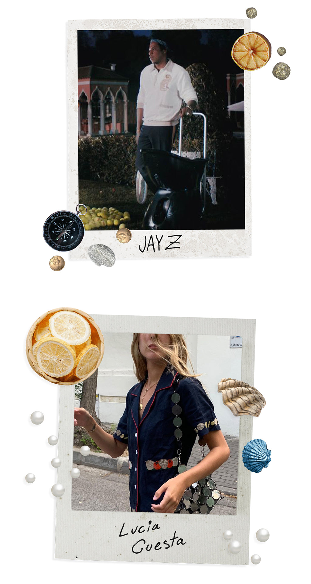 Jay Z and Lucia Cuesta in Tombolo