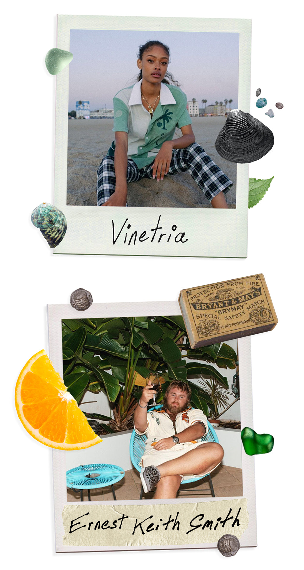 Vinetria and Ernest Keith Smith in Tombolo