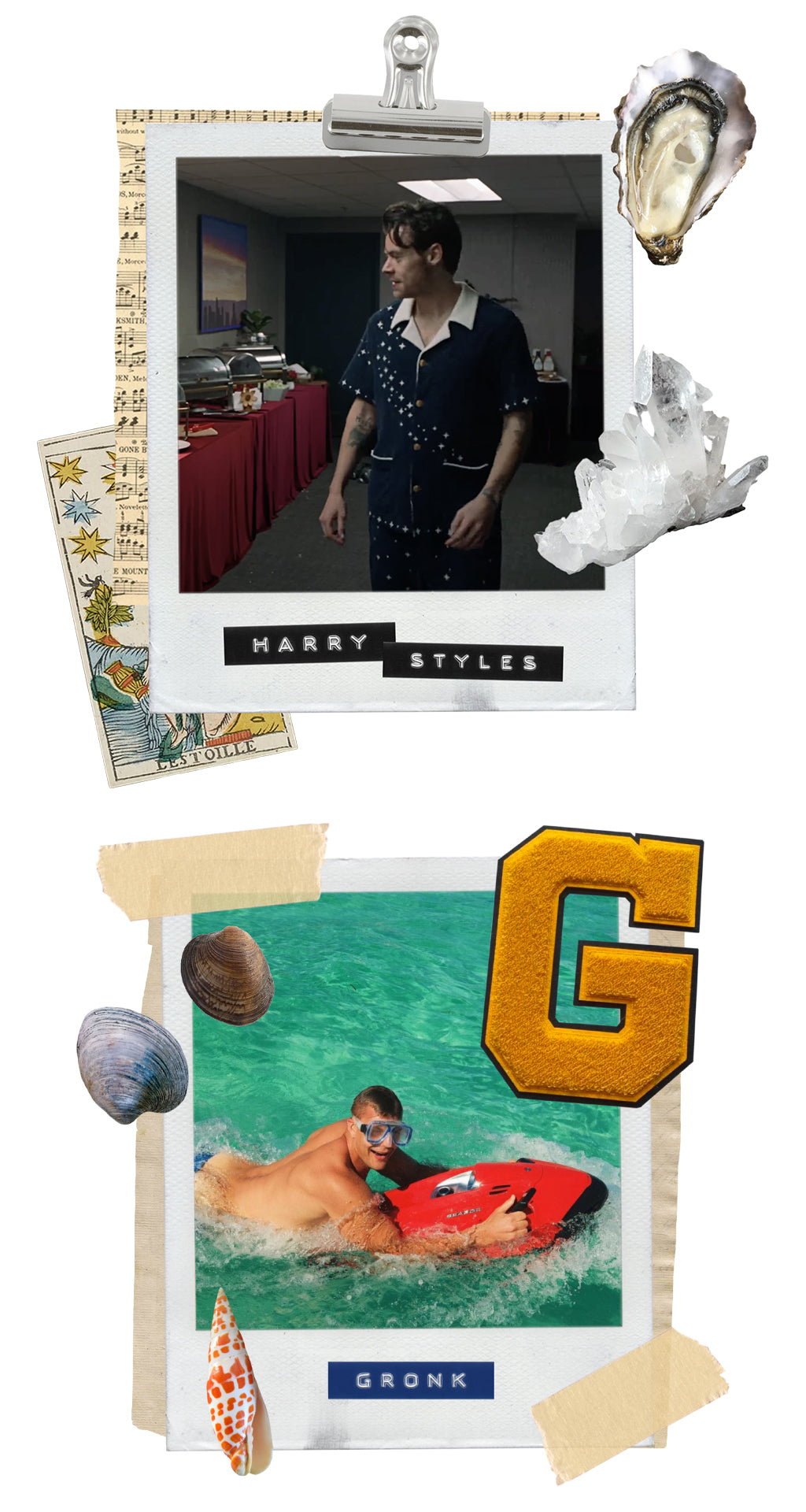Harry Styles and Gronk in Tombolo
