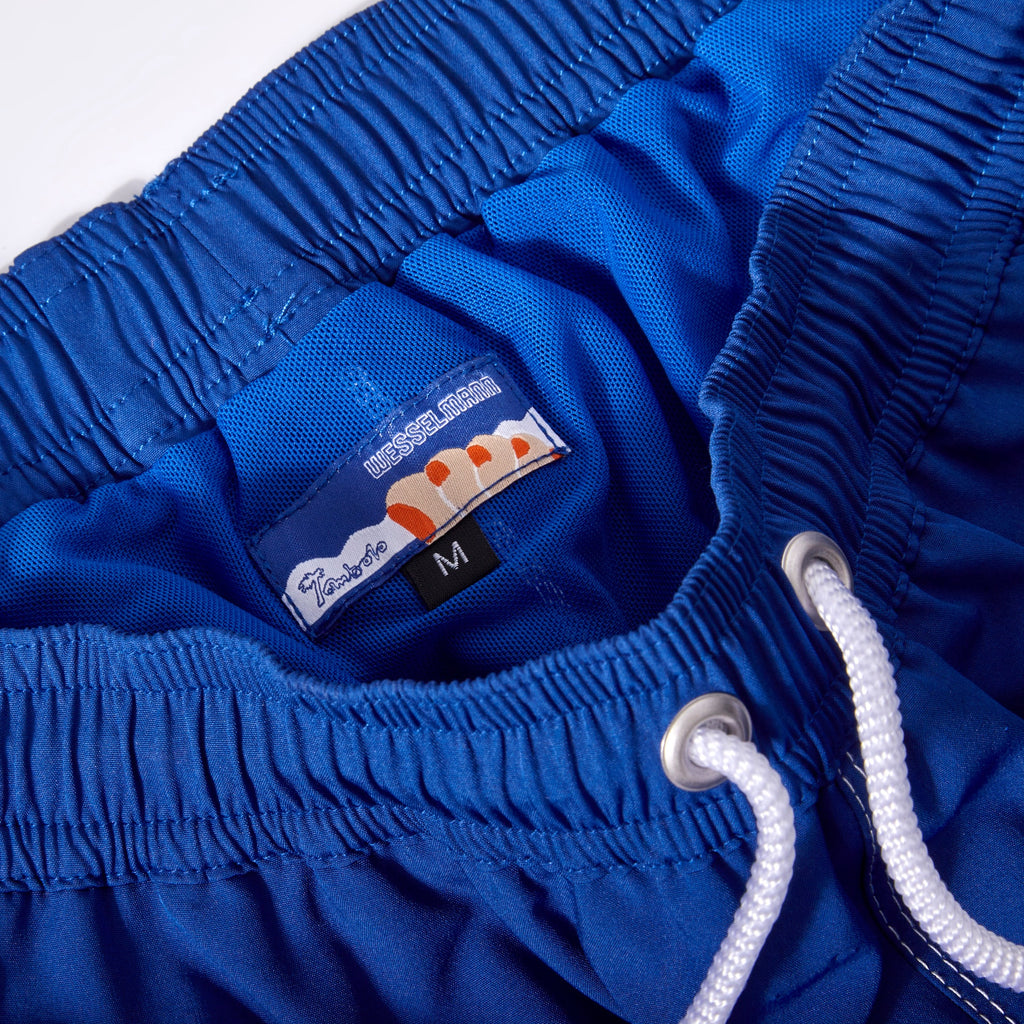 Close up of custom interior label showing Tombolo and Wesselman