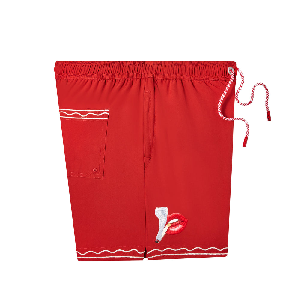 side shot of Tombolo swim trunks