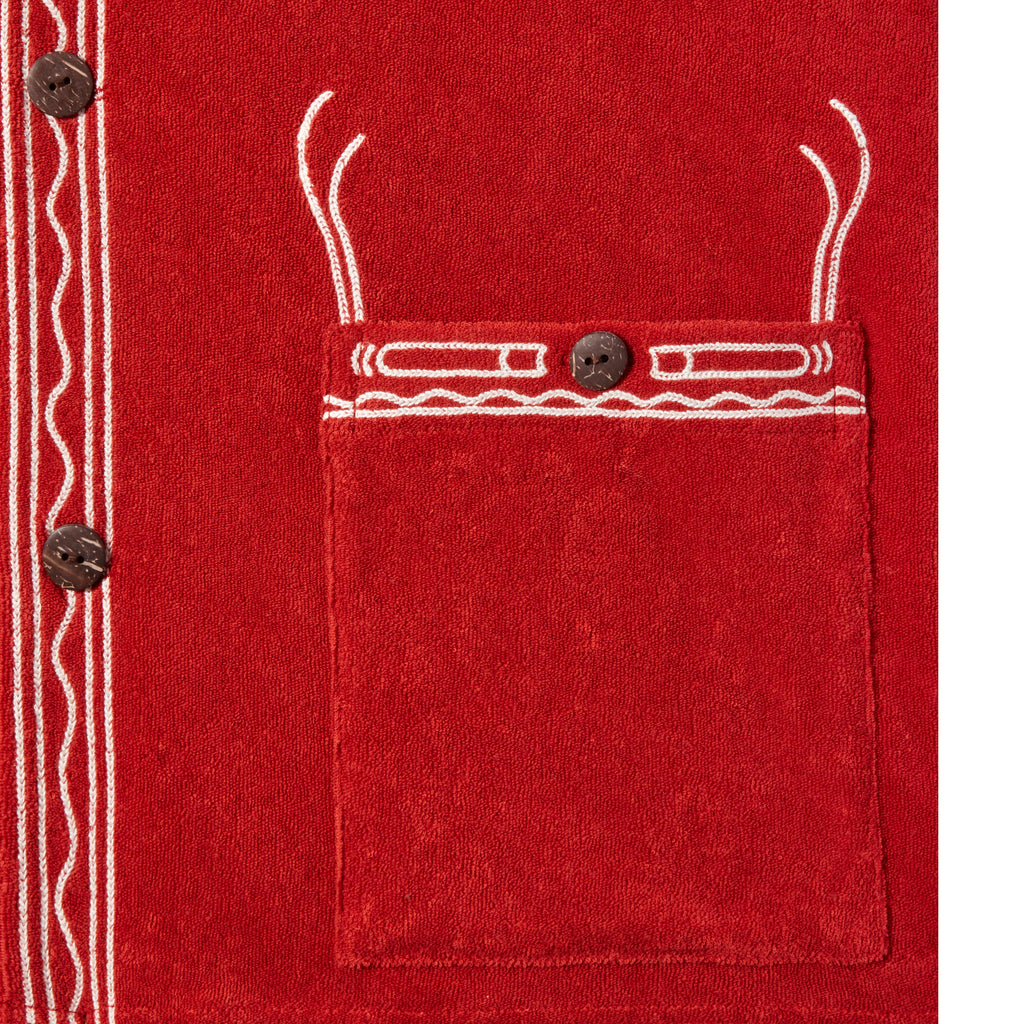 Close up of waist pocket 