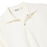 Raglan Mesh Polo (White)