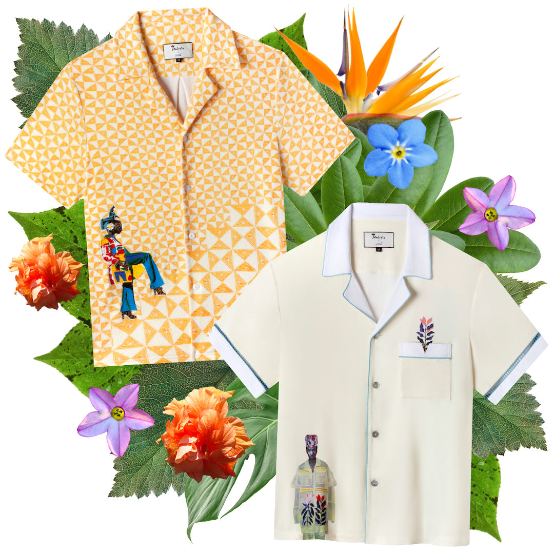 Tombolo x Wole Lagunju Cabana shirts