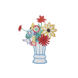 Original artwork showing flower motif